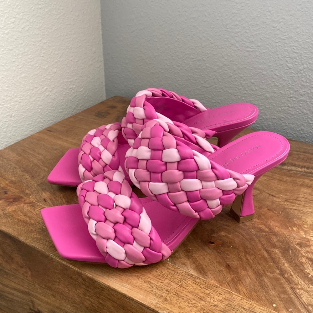 Pink heels